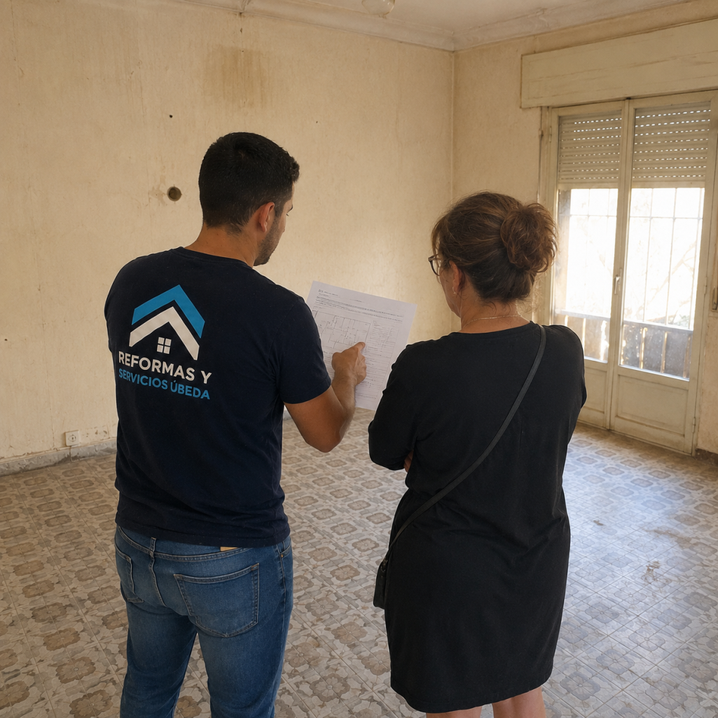 Presupuestos claros Explicando presupuestos reforma en Úbeda