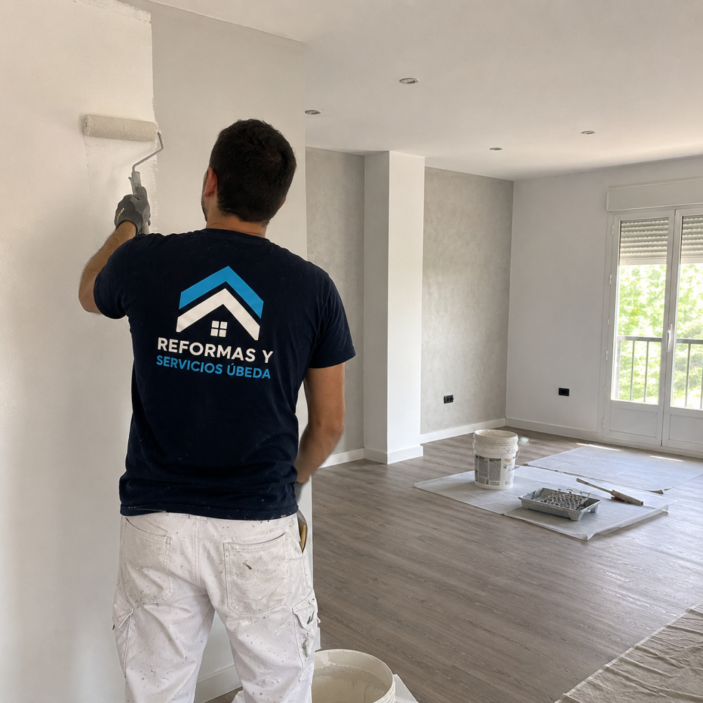 Pintando piso Úbeda Pintando un piso reformado en Úbeda